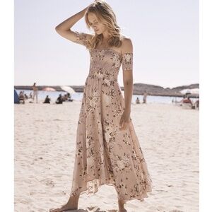 Auguste the Label Floral Off-Shoulder Dress